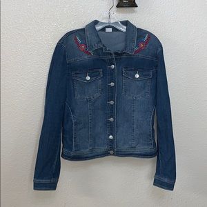 Embroidered Jean Jacket